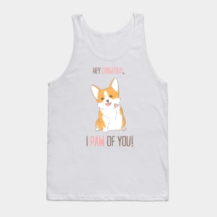 Corgi Paw Of You Tank Top